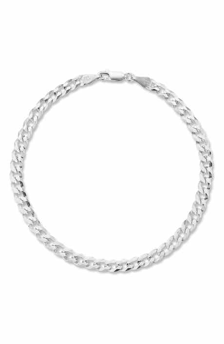 Effy 925 Sterling Silver Curb Chain Bracelet