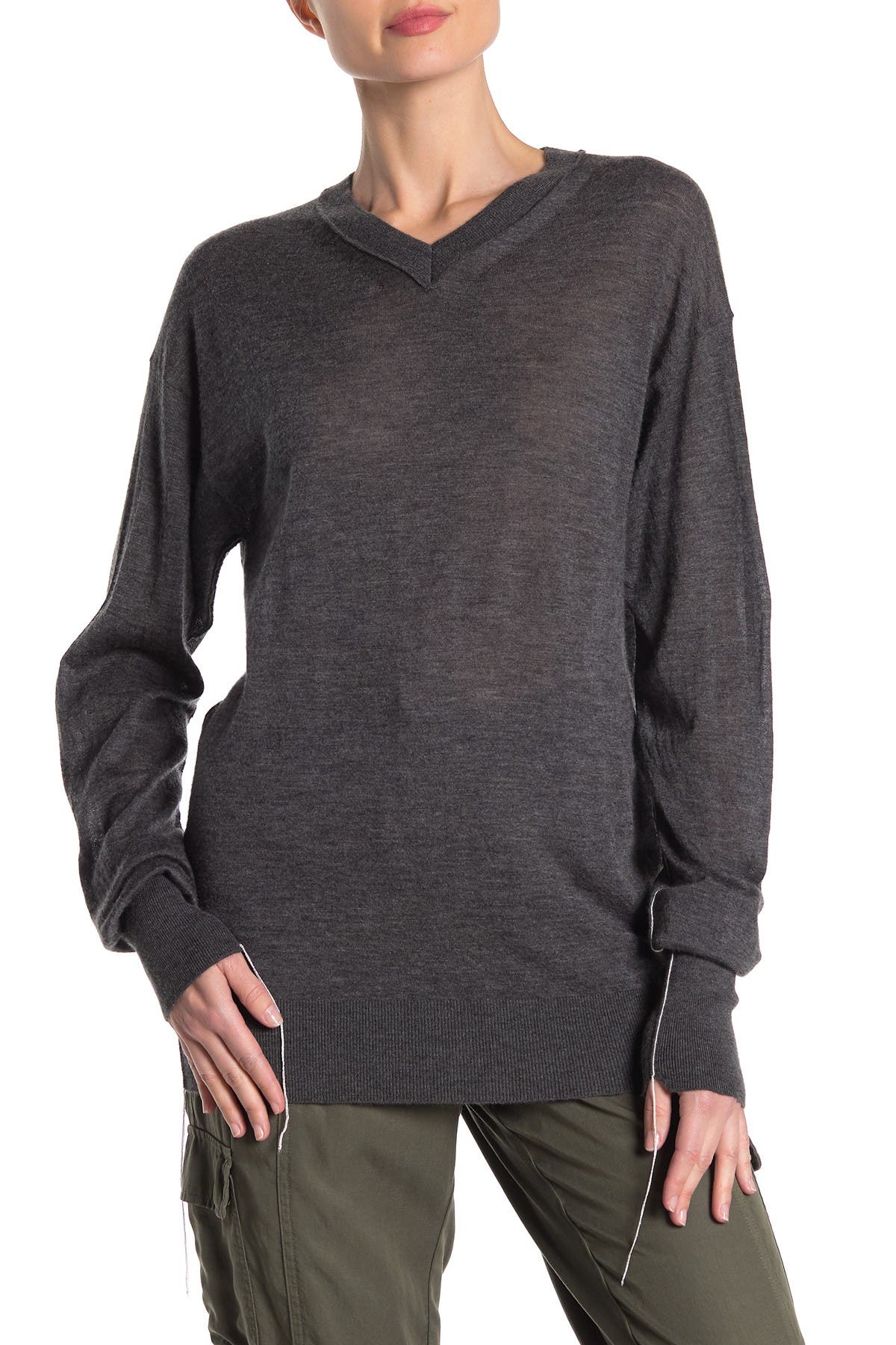 helmut lang cashmere hoodie