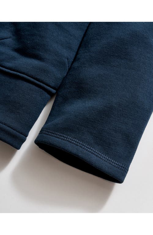 Billy Reid John Shawl Collar French Terry Jacket In Carbon Blue
