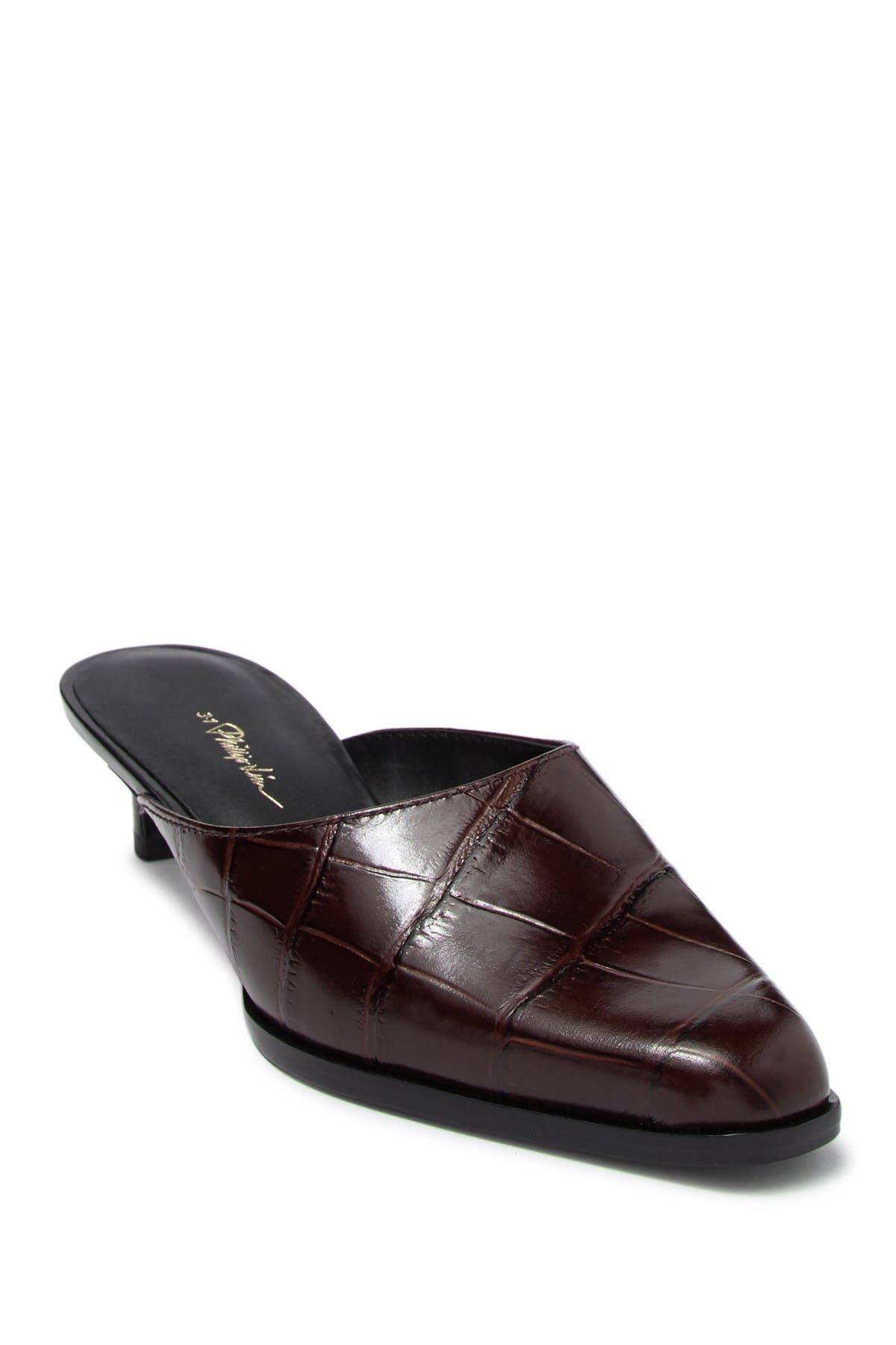 3.1 PHILLIP LIM | Agatha Leather Croc 