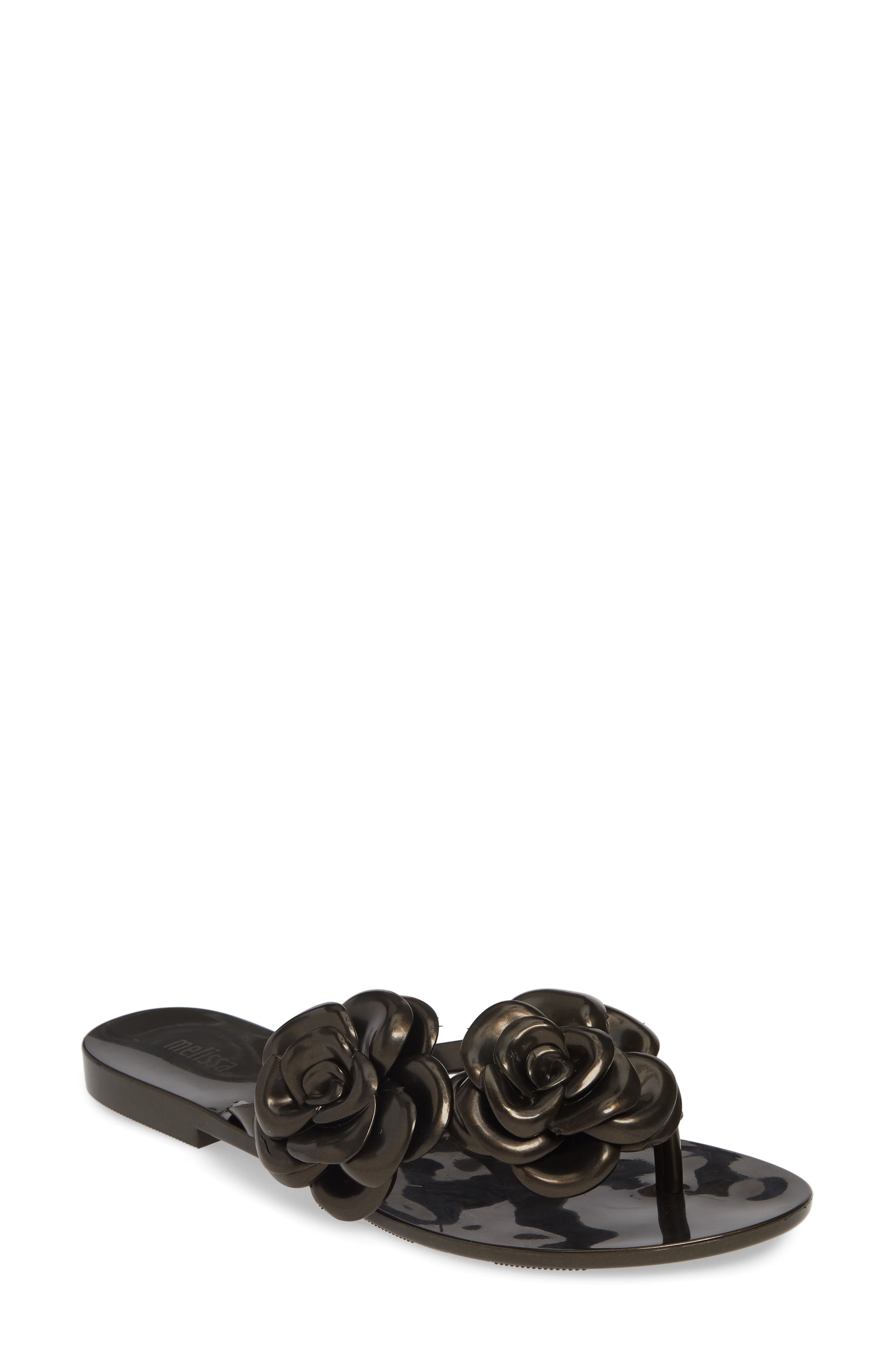 melissa harmonic flower flip flop