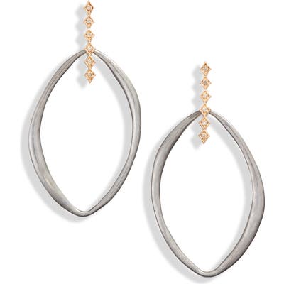 Armenta New World Crivelli Diamond Hoop Earrings