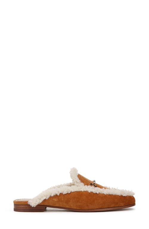 Shop Sam Edelman Linnie Faux Shearling Mule In Harvest Brown