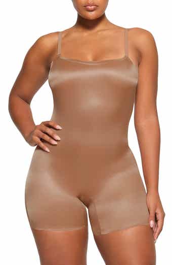 SKIMS Barely There Bodysuit Brief With Snaps Silky Onyx M Medium