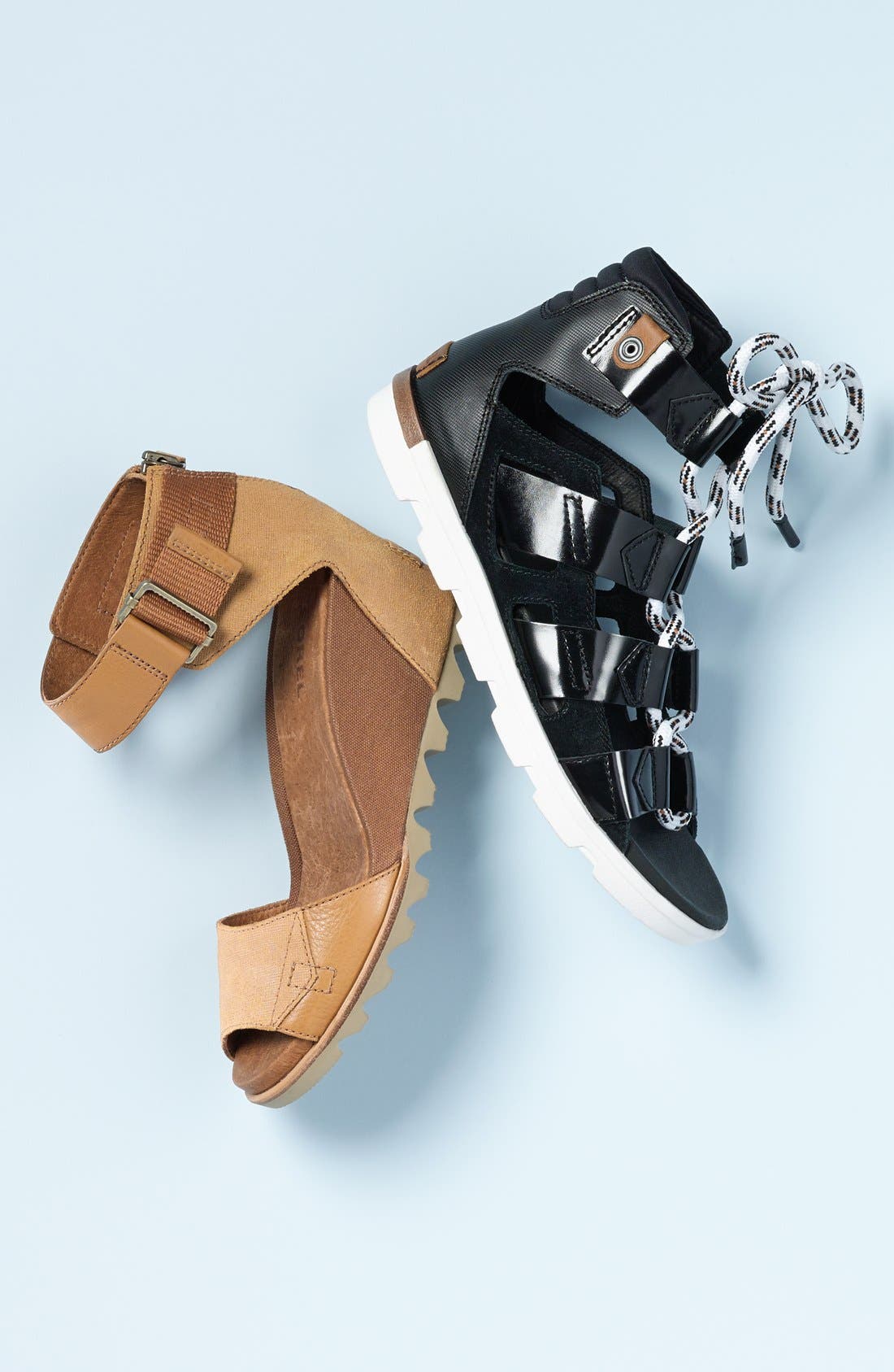 sorel torpeda lace sandal