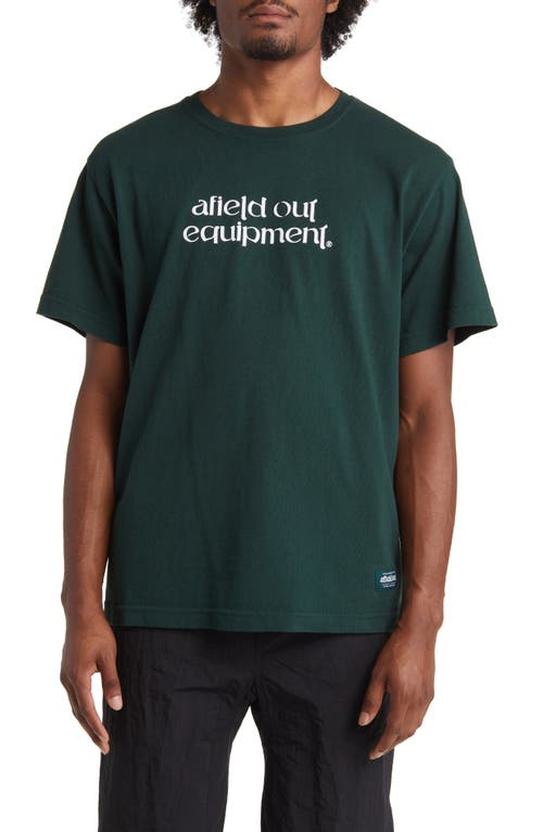 Equipment Graphic T-Shirt in Forest Green