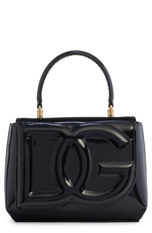 Dolce & Gabbana Mini DG Logo Daily Leather Tote in Black at Nordstrom