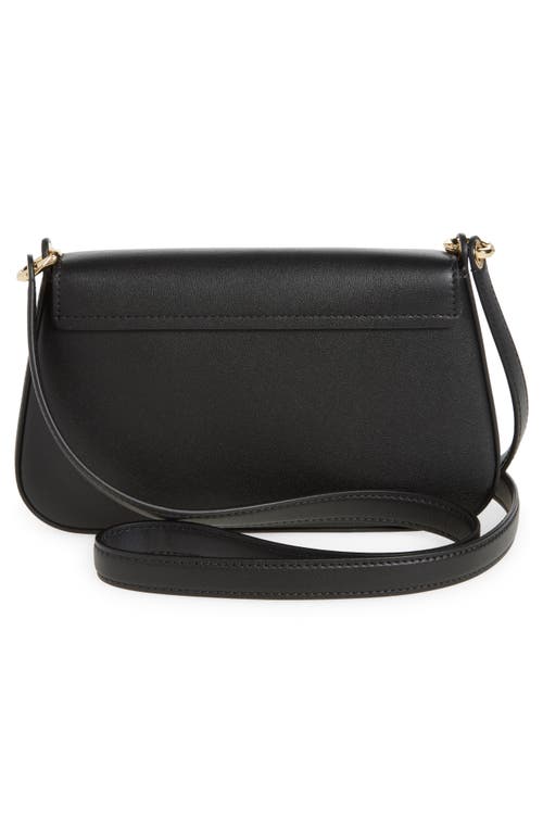 Shop Valentino Garavani Mini Vlogo Bold Crossbody Bag In 0no Nero