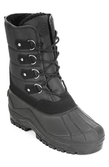 Polar Range Peak Snow Boot In Black