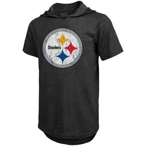 Women's Majestic Threads T.j. Watt Pink Pittsburgh Steelers Name & Number T-Shirt