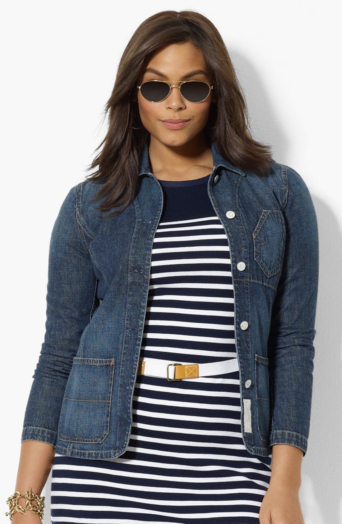Lauren Ralph Lauren Denim Jacket (Plus Size) Nordstrom