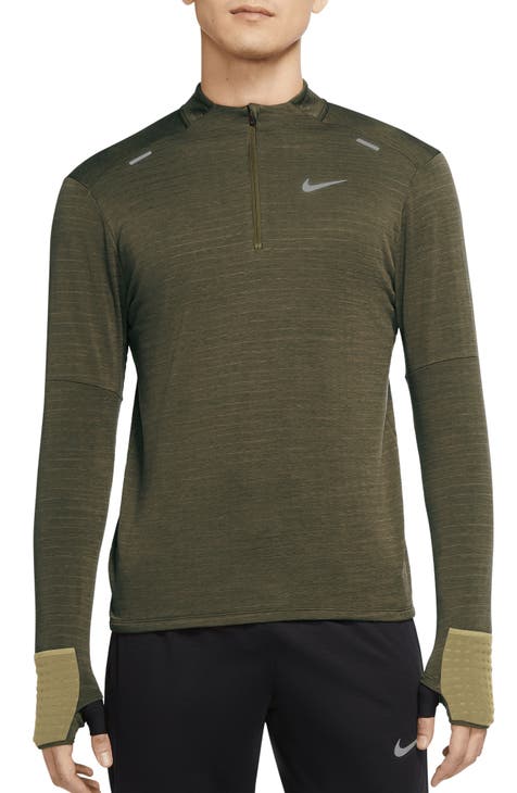 Men's Nike Gray Stanford Cardinal Team Practice Performance Long Sleeve T- Shirt