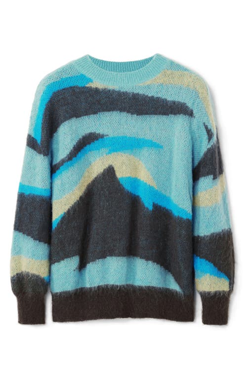 Shop Desigual Thunder Bay Sweater In Green