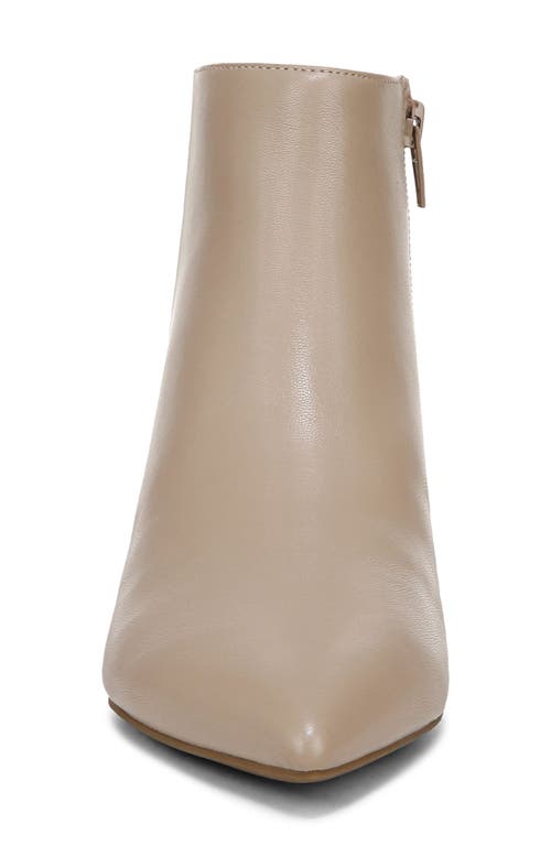 Shop Lifestride Maya Pointed Toe Kitten Heel Bootie In Taupe