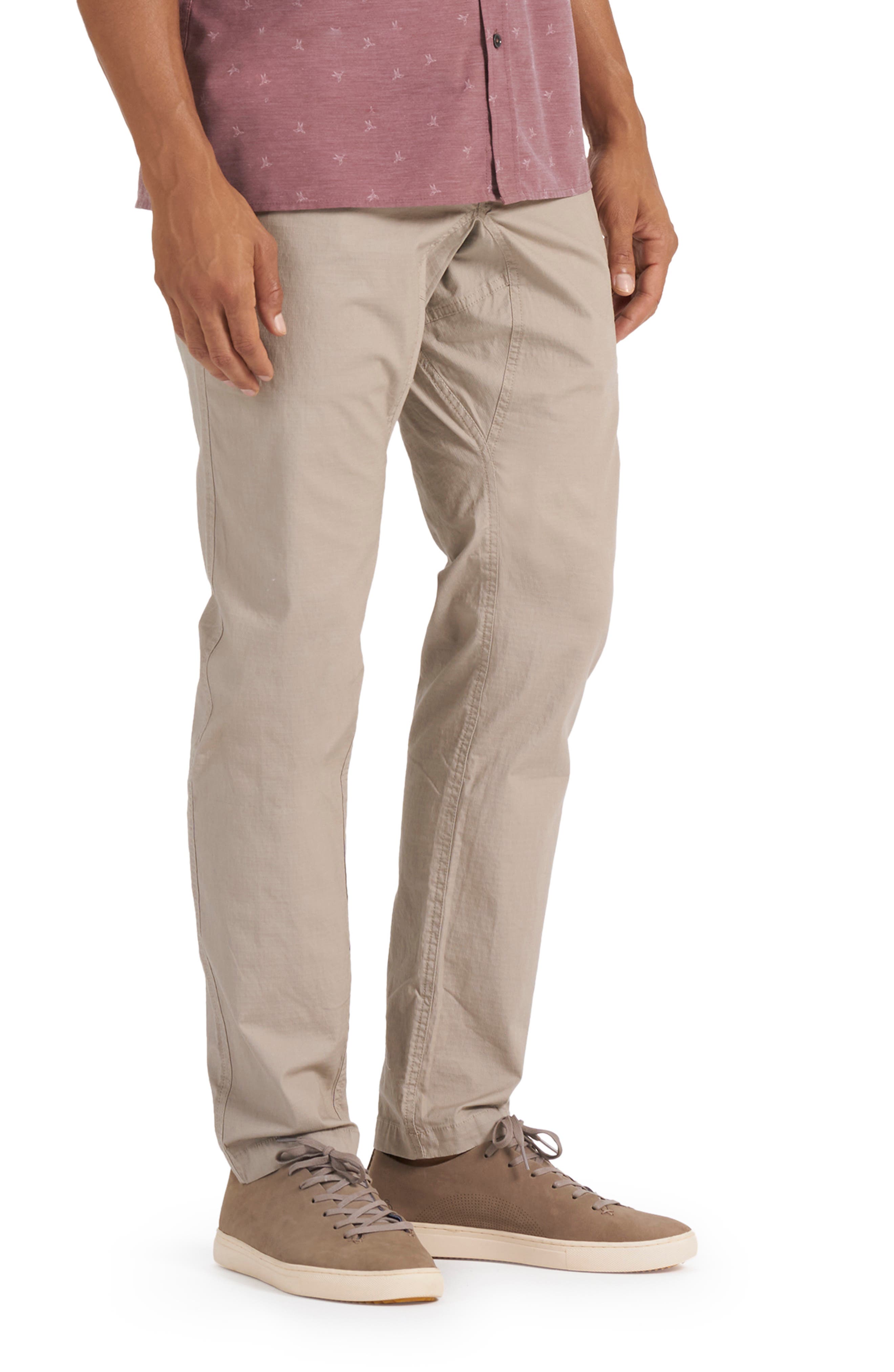 slim fit ripstop pants