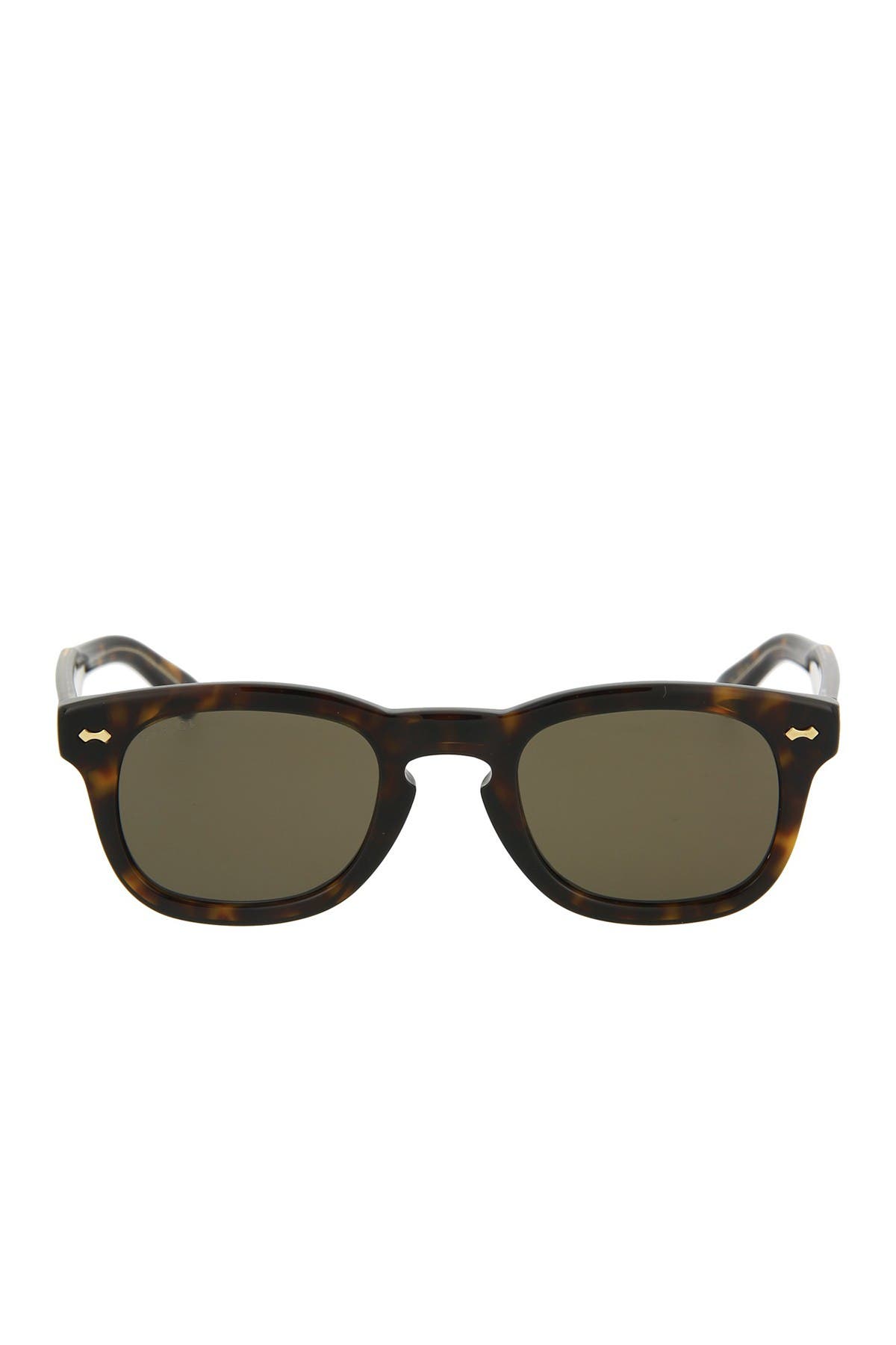 gucci 49mm square sunglasses