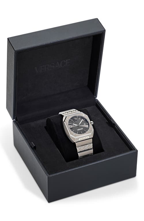 Shop Versace Antares Bracelet Watch, 44mm X 41.5mm In Titanium