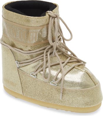 Free People Icon Glitter Sneakers in Natural