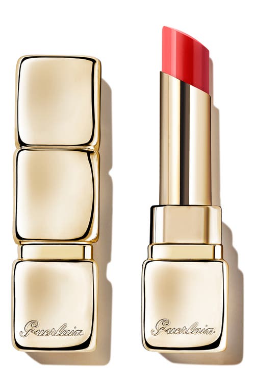 Guerlain KissKiss Bee Glow Tinted Lip Balm in Poppy Glow at Nordstrom