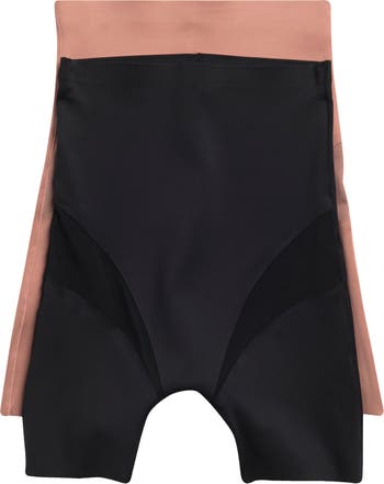 2-Pack Assorted High Waist Shaping Shorts