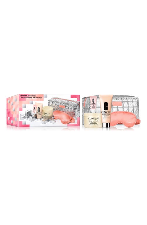 Shop Clinique Bedtime Essentials Moisturizing Skin Care Holiday Gift Set $147 Value In No Color