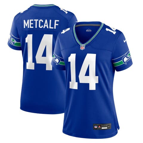 Outerstuff Youth Dk Metcalf Navy Seattle Seahawks Replica Player Jersey