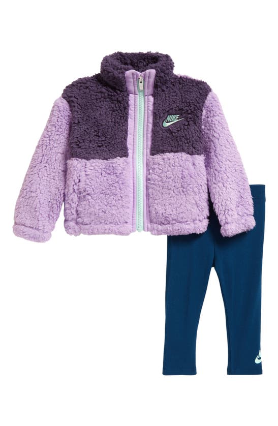 NIKE FLEECE JACKET & LEGGINGS