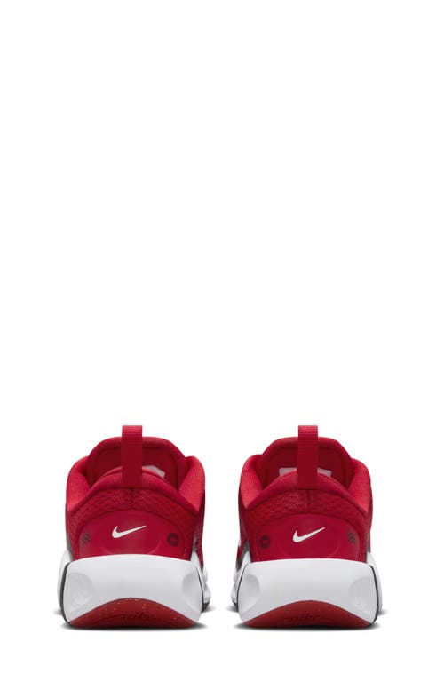 Nike Kidfinity Sneaker In Gym Red/black/white