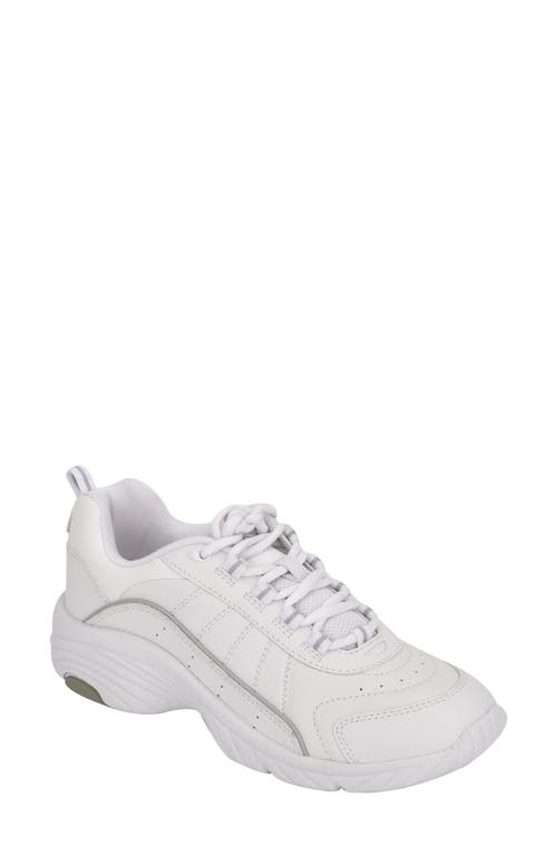 Punter Sneaker in White Leather