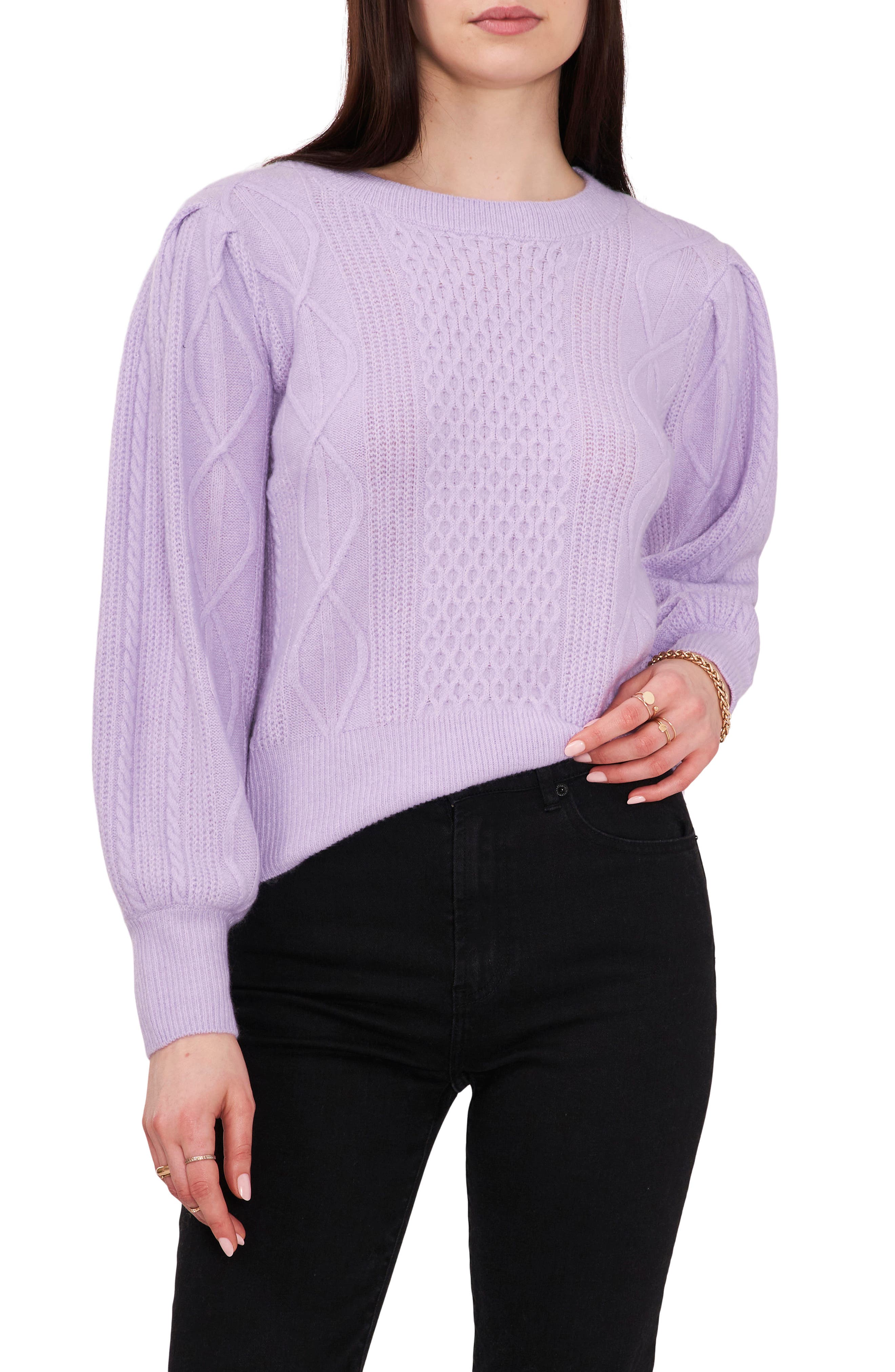 Lovers Friends Synthetic Pearl Short Sleeve Cardigan in Purple Womens Clothing Jumpers and knitwear Cardigans 
