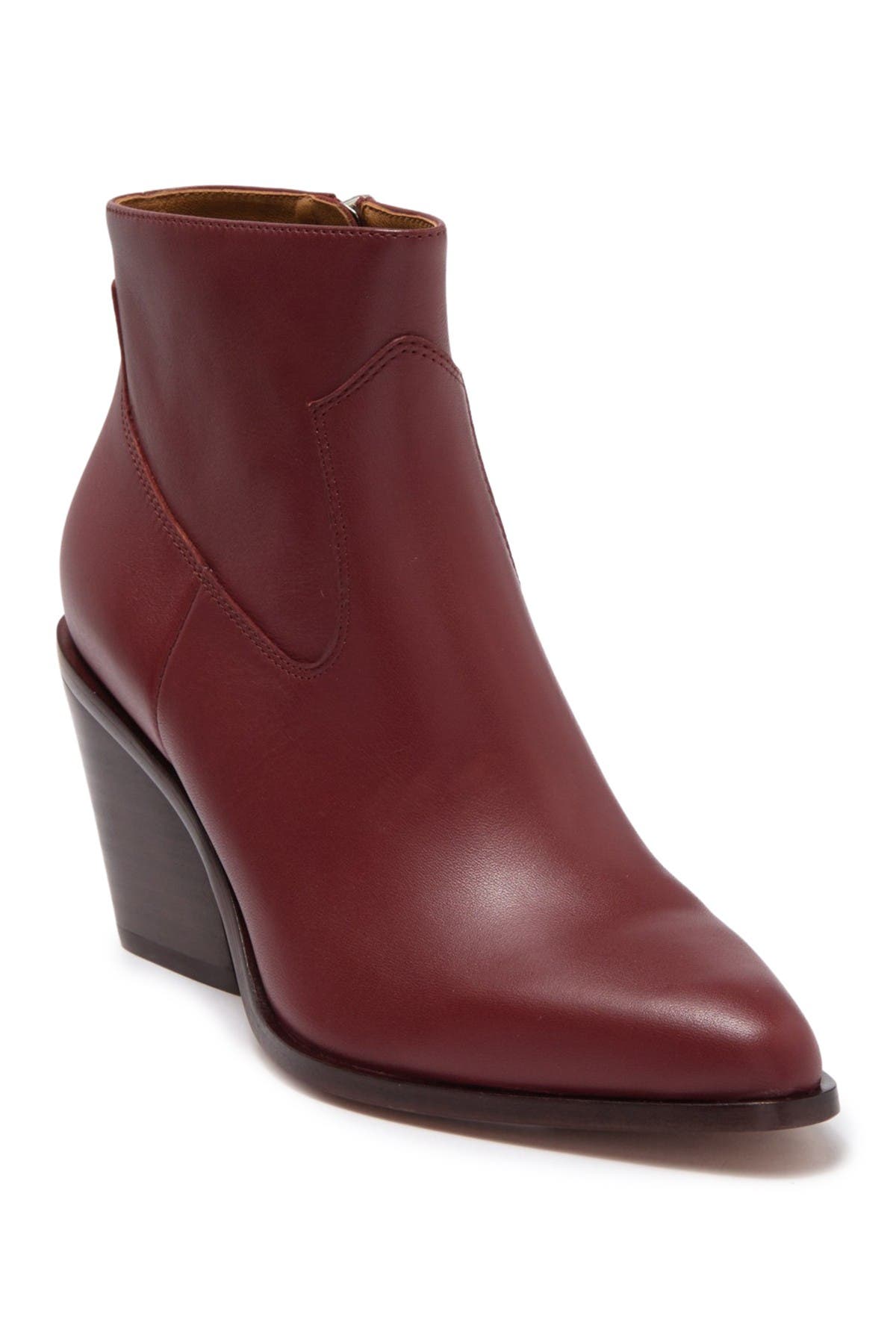 rag and bone leather ankle boots