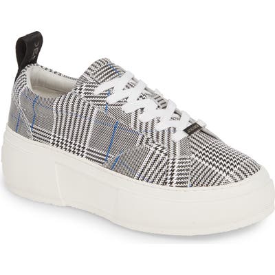 Jslides Courto Platform Sneaker, Black