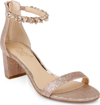 Jewel Badgley Mischka Catalina Ankle Strap Sandal (Women