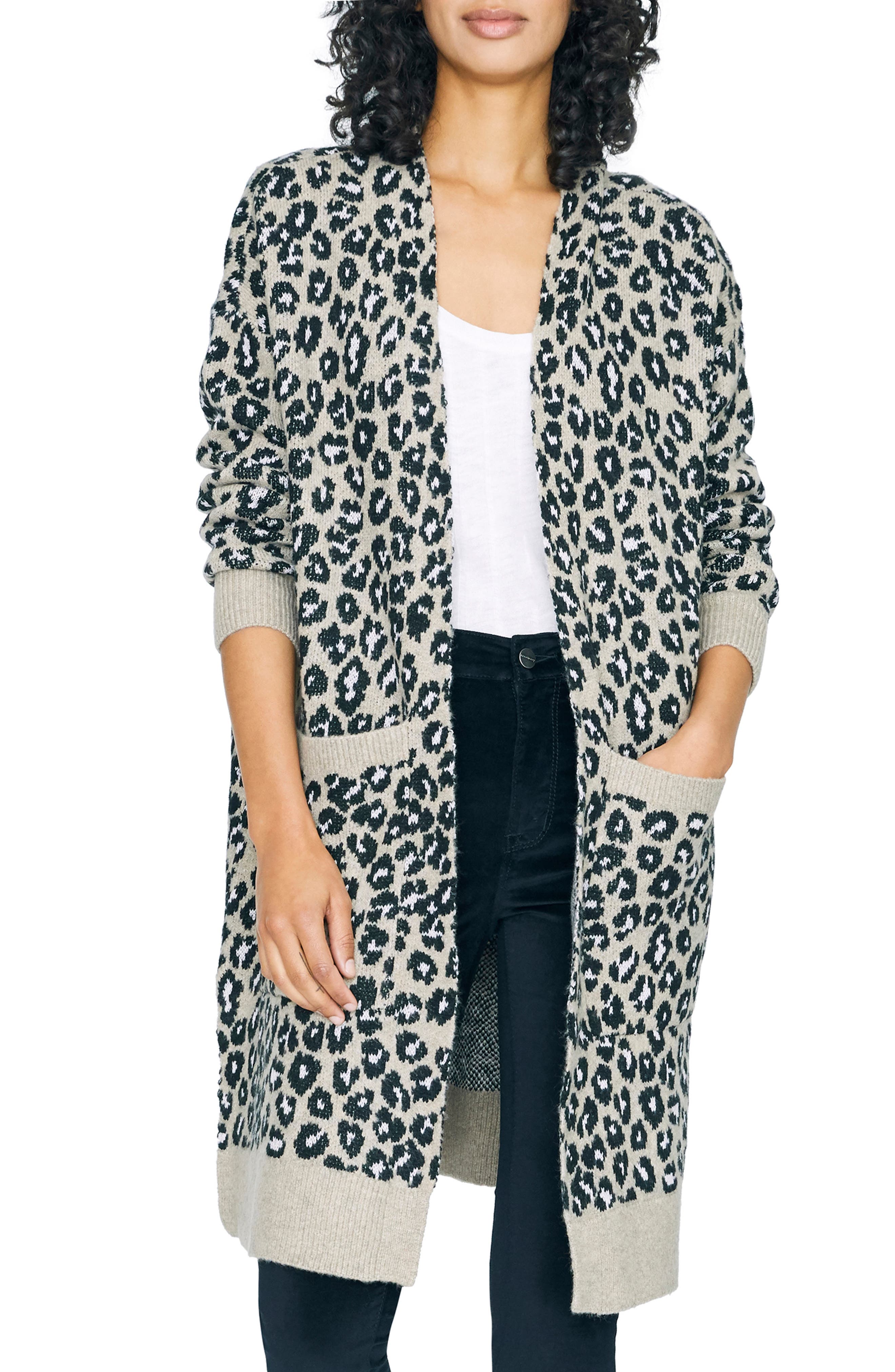 leopard cardigan nordstrom