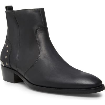 Steve Madden Bennet Zip Boot- Black