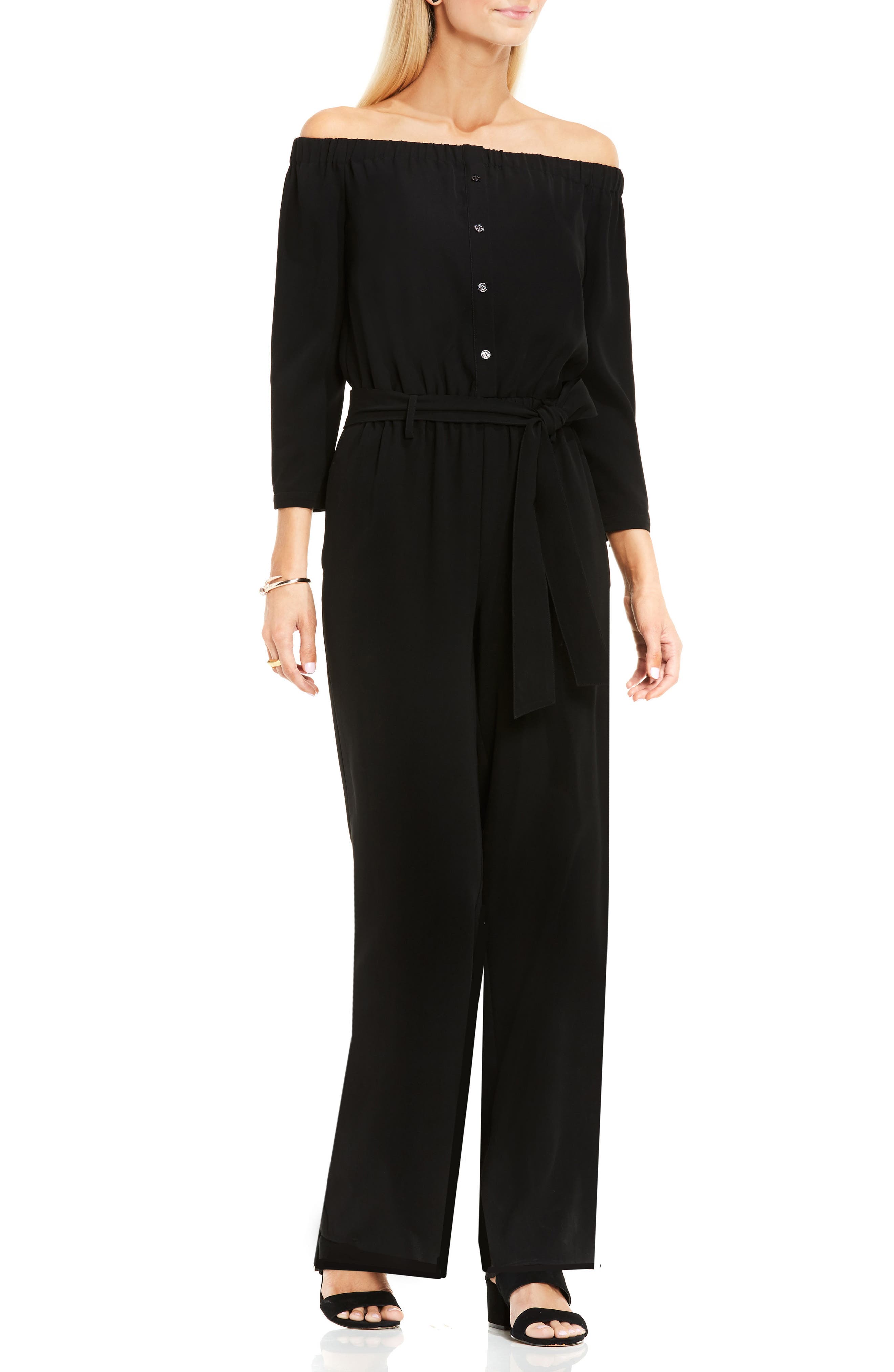 Vince Camuto Off the Shoulder Jumpsuit Nordstrom