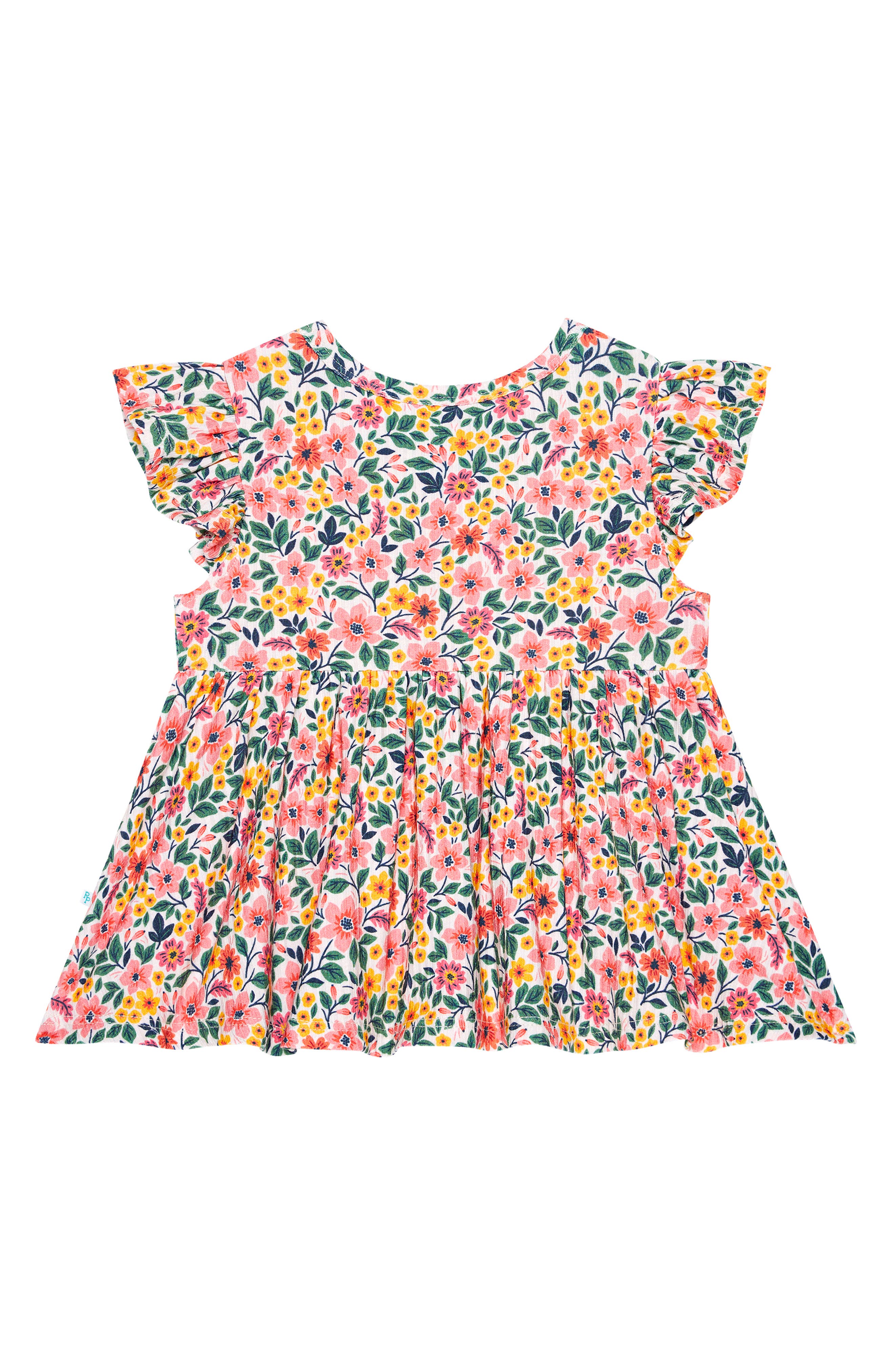 Posh Peanut Maybelle Peplum Cap Sleeve Dress & Bloomers Set Nordstrom