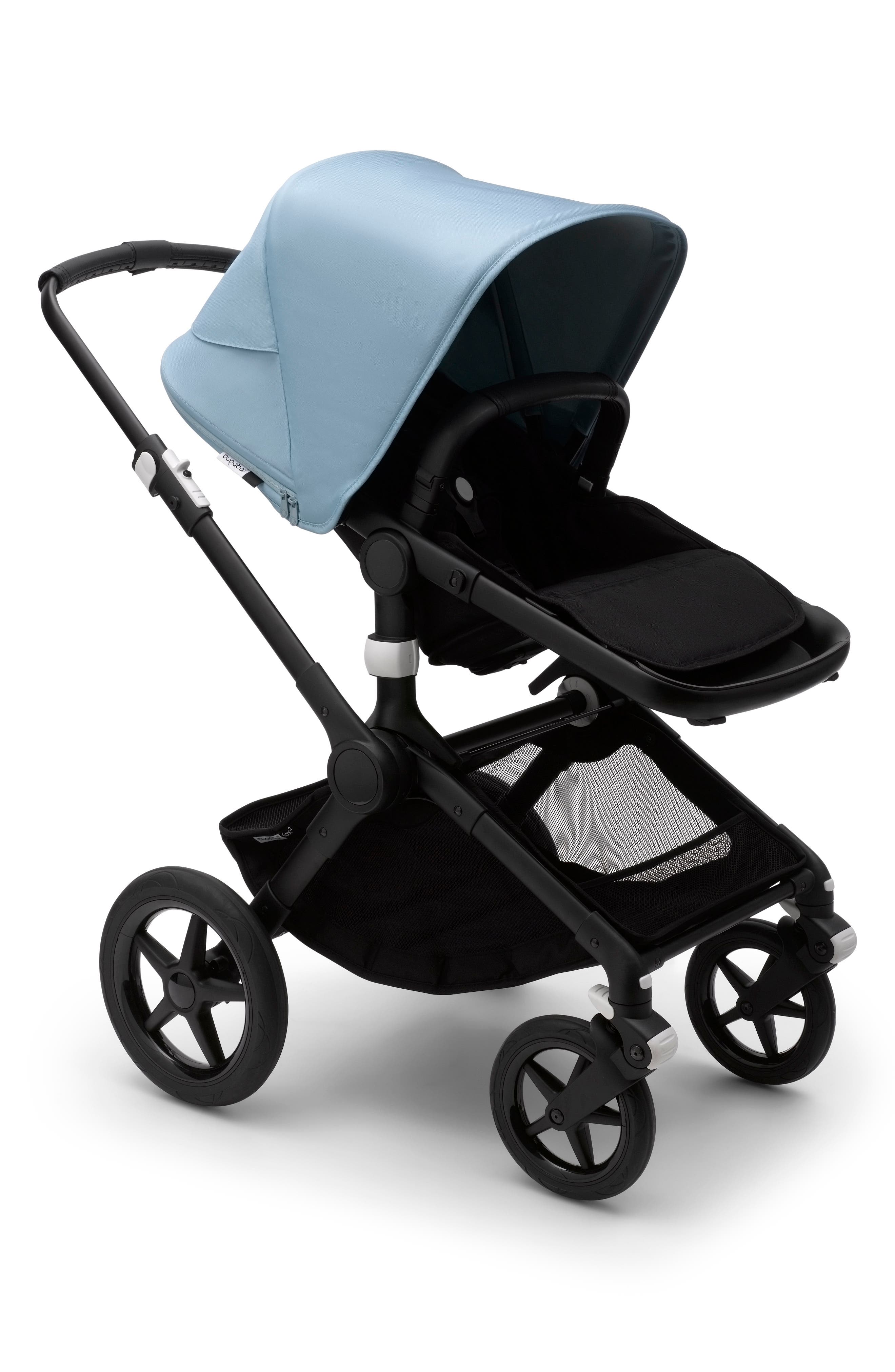 EAN 8717447135180 product image for Bugaboo Fox 2 Complete Stroller in Black/Black-Vapor Blue at Nordstrom | upcitemdb.com