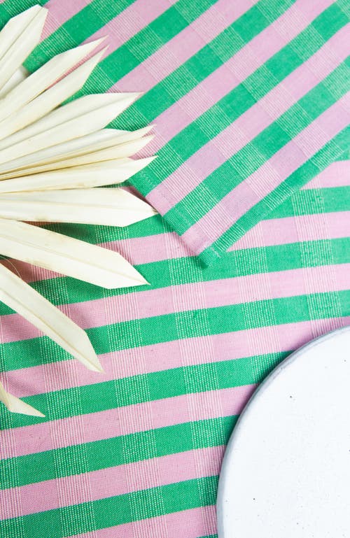 ARCHIVE NEW YORK ARCHIVE NEW YORK HANDWOVEN COLORFUL STRIPED COTTON PLACEMATS, SET OF 4 