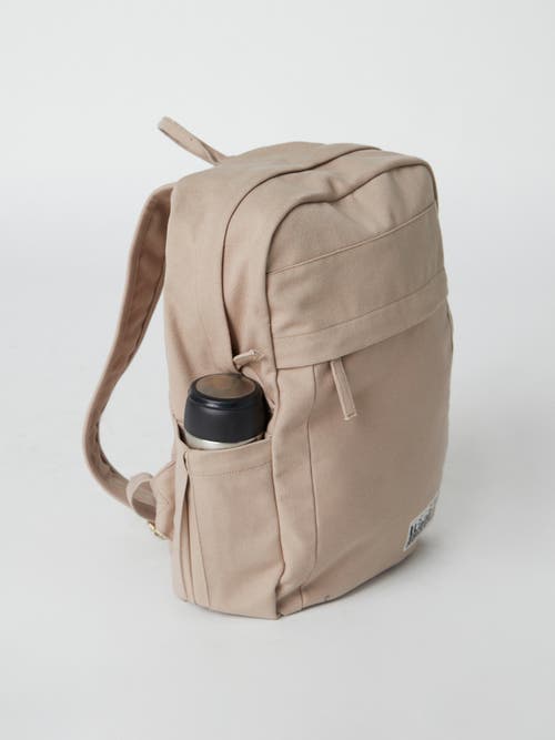 Terra Thread Organic Cotton Backpack In Sand Dune