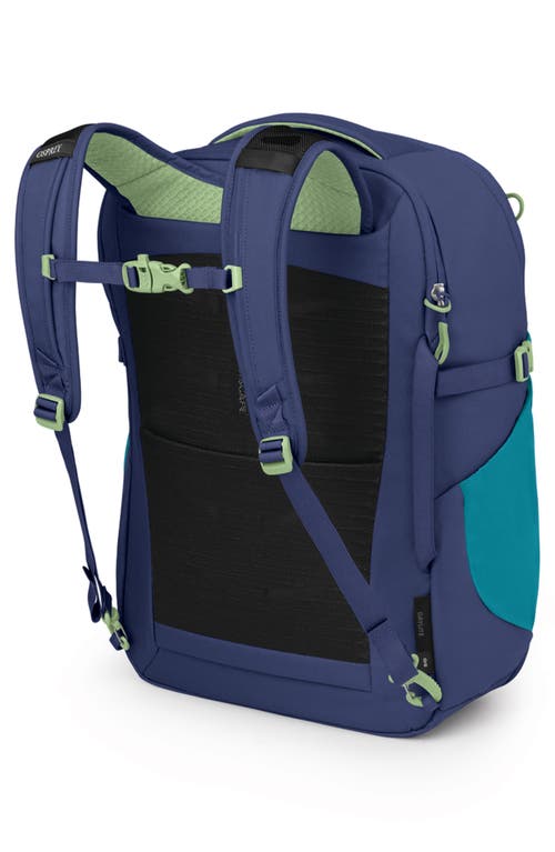 Shop Osprey Daylite 35-liter Travel Carry-on Backpack In Blue Spikemoss/alkaline