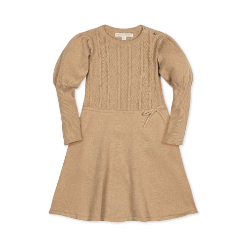 HOPE & HENRY HOPE & HENRY BABY GIRLS' ORGANIC CABLE BODICE SWEATER DRESS, INFANT 