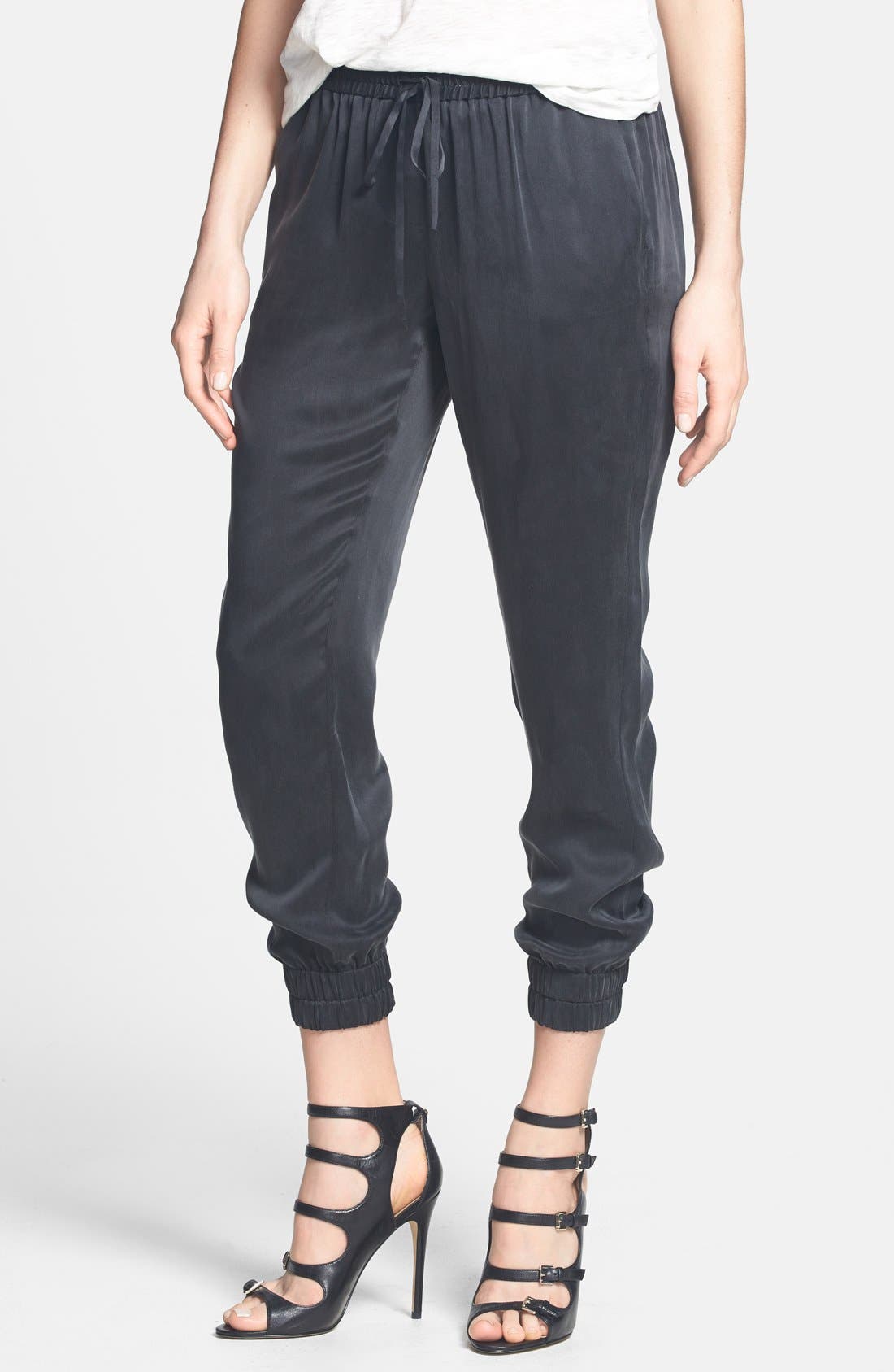 Paige Denim 'Jadyn' Silk Track Pants Nordstrom