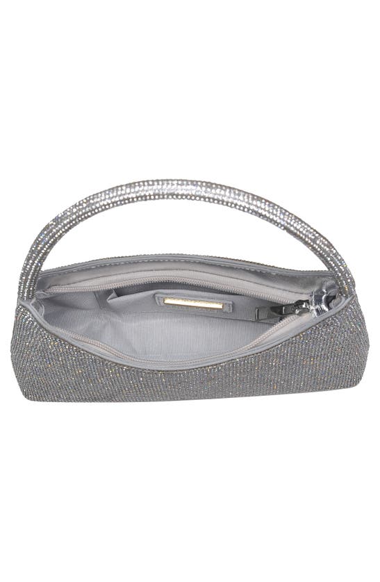 Urban Expressions Handbags Embellished Top Handle Bag In Silver
