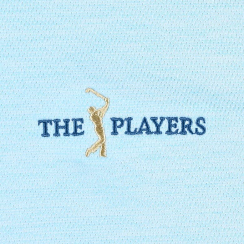 Shop Under Armour Heather Light Blue The Players Playoff 3.0 Polo