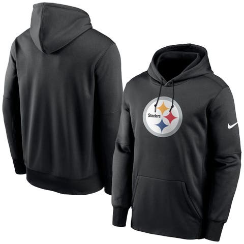 Pittsburgh Steelers Men's Nike Colorblock Lightweight Hooded Long Sleeve  T-Shirt