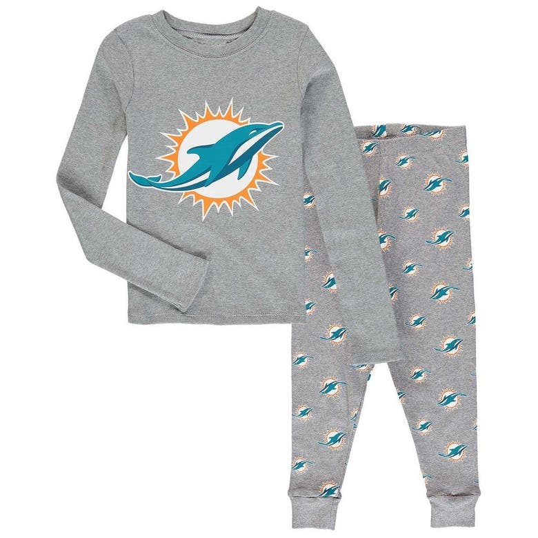 Outerstuff Miami Dolphins Kids All Over Print Pajamas 21 / M