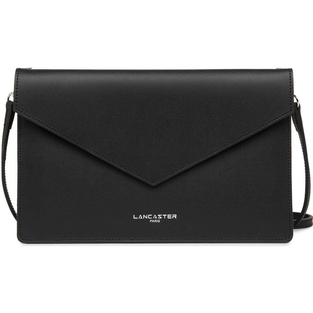 Lancaster Pur & Element City Crossbody In Noir_in_ch