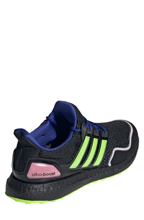 Shop Adidas Originals Adidas Ultraboost 1.0 Running Sneaker In Black/lucid Lemon/bliss Pink