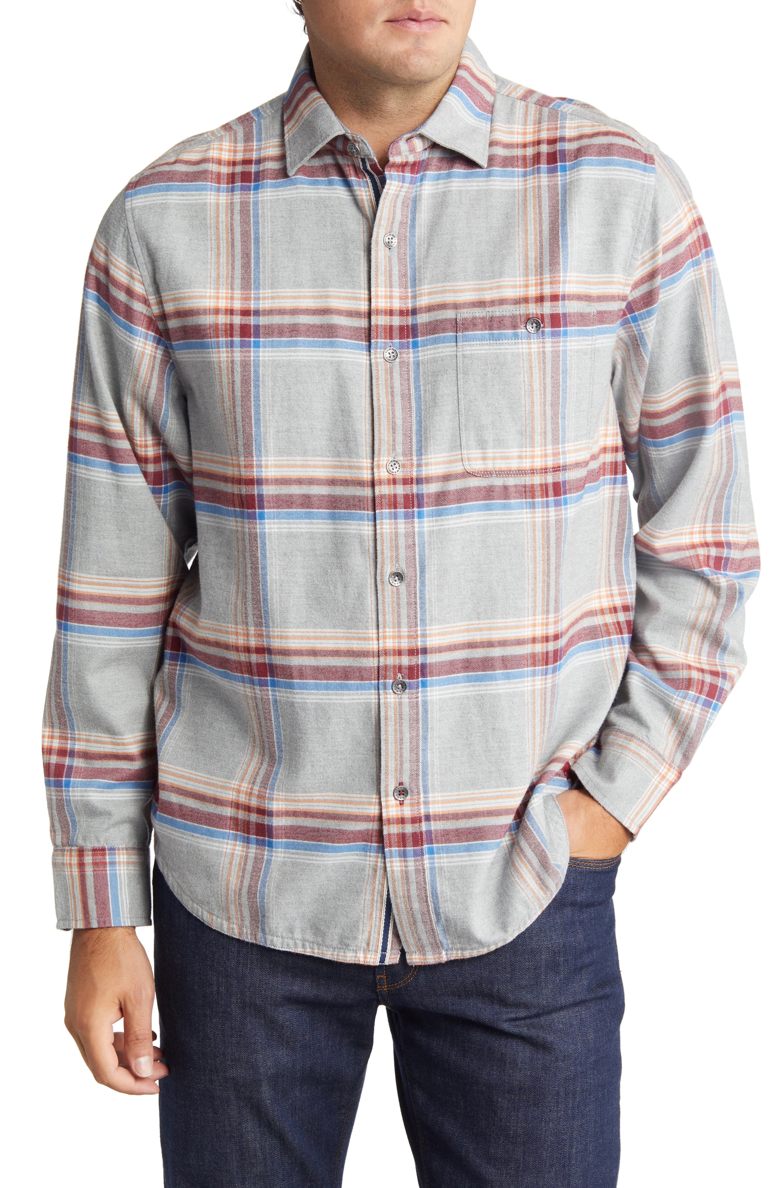 Tommy Bahama Canyon Beach Pebble Cay Plaid - Big & Tall